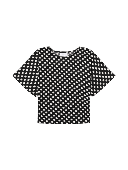 Grunt Top Nova Dots - Black 